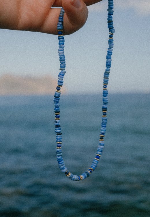 NASZYJNIK EL MAR Z MASĄ PERŁOWĄ