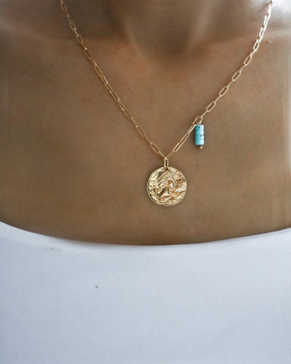 Lucky Coin (Turquoise)